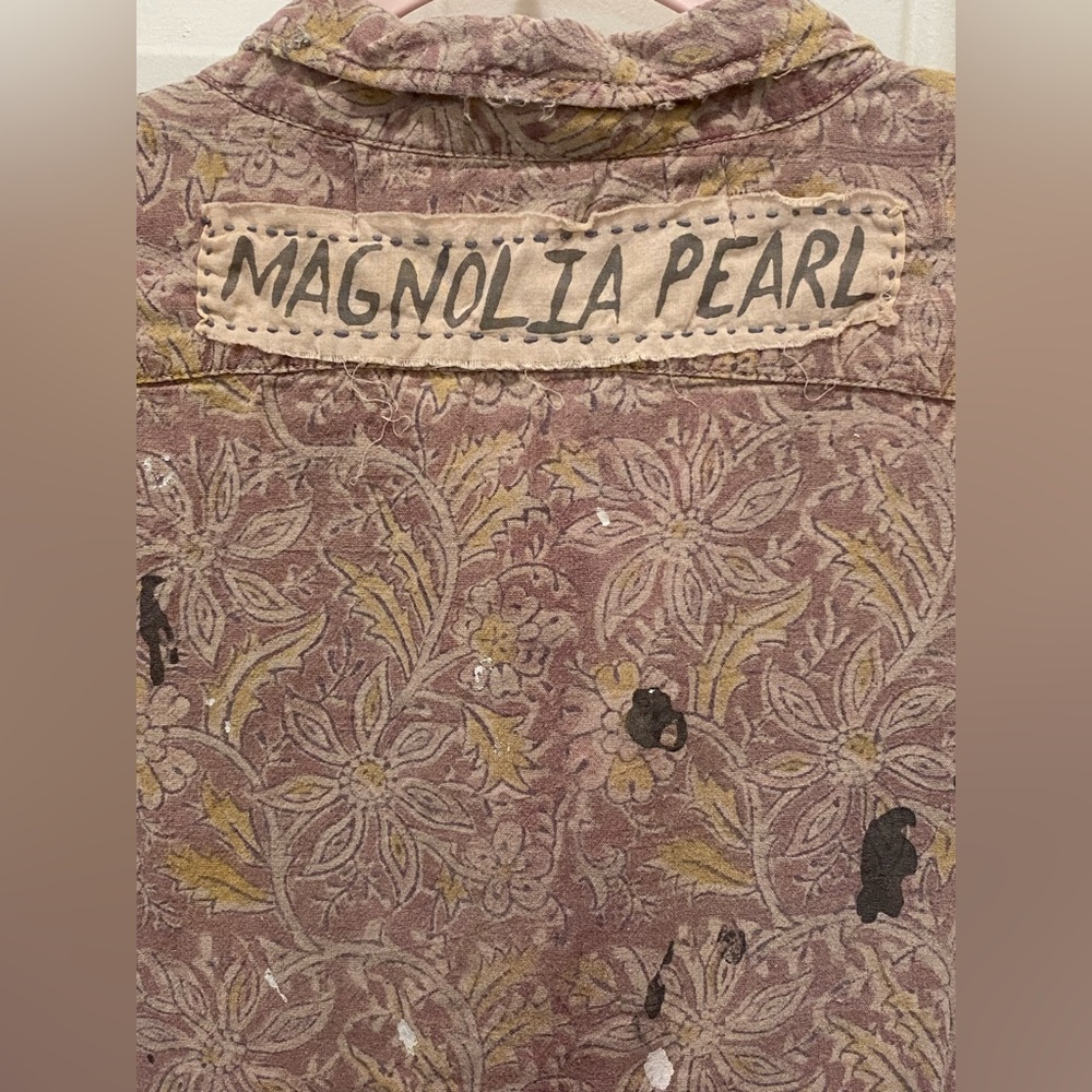 Magnolia Pearl Block-print Addison Shirt - Picture 5 of 10